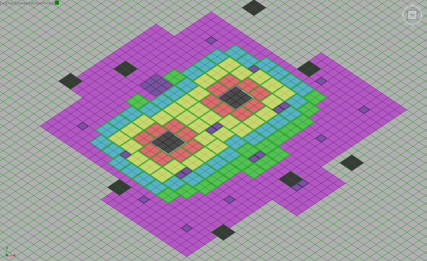 ④ Layout · posicionamento do esquadrão